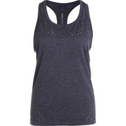 Craft CORE 2.0 TANK Koszulka sportowa mystery melange. Czarne topy sportowe damskie marki Craft, m. Za 129,00 zł.