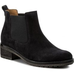 Sztyblety GABOR - 71.610.16 Pazifik. Niebieskie buty zimowe damskie Gabor, z materiału, na obcasie. W wyprzedaży za 309,00 zł.