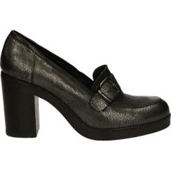 Mokasyny - 9004 CDF-NERO. Czarne mokasyny damskie Venezia, ze skóry. Za 189,00 zł.