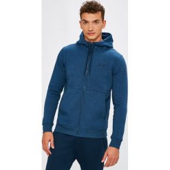 Under Armour - Bluza Threadborne FZ. Niebieskie bluzy męskie marki Under Armour, s, z elastanu, z kapturem. W wyprzedaży za 229,90 zł.
