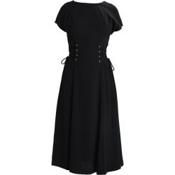 Sukienki: Warehouse CORSET DETAIL Sukienka letnia black