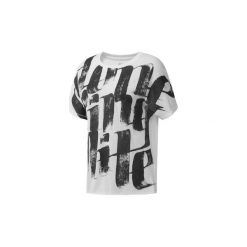T-shirty z krótkim rękawem Reebok Sport Koszulka Oversized. Białe topy sportowe damskie marki Reebok Sport, s, z krótkim rękawem. Za 119,00 zł.