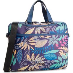 Torba na laptopa NOBO - NBAG-F1590-CM13 Granatowy Z Multi Kwiatami. Niebieskie plecaki męskie marki Nobo, ze skóry ekologicznej. W wyprzedaży za 149,00 zł.