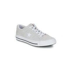 Buty Converse One Star. Szare trampki męskie marki Converse, bez wzorów, retro, bez zapięcia. Za 303,20 zł.