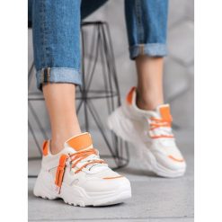 Sneakersy fashion sport. Sneakersy damskie SHELOVET, ze skóry ekologicznej. Za 99,00 zł.