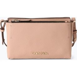 Calvin Klein - Torebka damska, beżowy. Brązowe torebki klasyczne damskie Calvin Klein, bez wzorów, eleganckie, bez dodatków. Za 449,95 zł.