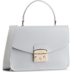 Torebka FURLA - Metropolis 993786 B BLE8 ARE Color Cristallo d. Niebieskie torebki klasyczne damskie Furla, bez wzorów, ze skóry, klasyczne, bez dodatków. Za 1470,00 zł.