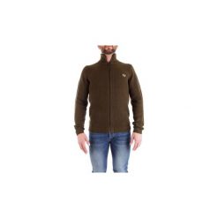 Swetry rozpinane / Kardigany Fred Perry K4521. Zielone kardigany męskie Fred Perry, s, bez wzorów. Za 528,09 zł.