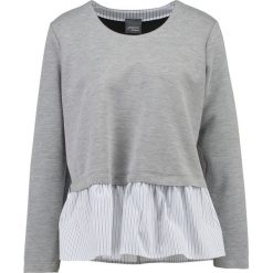 Bluzki damskie: Persona by Marina Rinaldi OVATTA Bluzka z długim rękawem medium grey