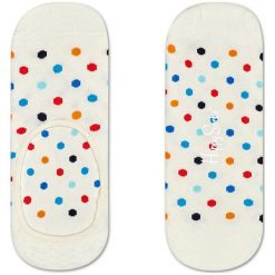 Happy Socks - Skarpetki. Białe skarpetki damskie marki Happy Socks, bez wzorów. Za 32,90 zł.
