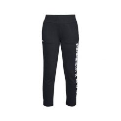 Under Armour Damski polar , Damski polar Rival | Z. Czarne kombinezony damskie Under Armour, s, bez wzorów, z dresówki, bez kołnierzyka, bez rękawów. W wyprzedaży za 308,61 zł.