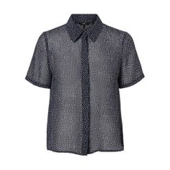 Vero Moda Koszula damska Dotty SS Shirt WVN Night Sky (rozmiar XS). Koszule damskie Vero Moda, xs, bez wzorów, z materiału, bez kołnierzyka, bez rękawów. W wyprzedaży za 67,00 zł.