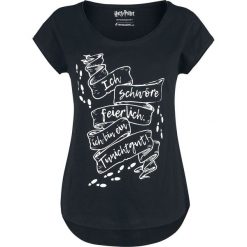 Harry Potter Tunichtgut Koszulka damska czarny. Czarne t-shirty damskie marki Harry Potter, l, z nadrukiem, z okrągłym kołnierzem. Za 99,90 zł.