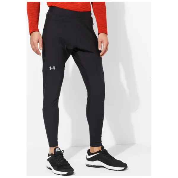 Under Armour Spodnie Tborne Vanish Pant , czarny, rozmiar S. Czarne spodnie męskie Under Armour, s, bez wzorów, ze skóry. W wyprzedaży za 159,99 zł.