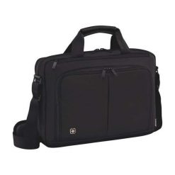 WENGER Torba na laptopa Source 14 cali czarna 601064. Czarne torby na laptopa Wenger, w paski, z nylonu. Za 228,22 zł.