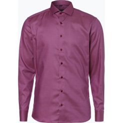 Koszule męskie na spinki: Eterna Slim Fit – Koszula męska niewymagająca prasowania, różowy