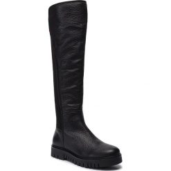 Kozaki TOMMY JEANS - Flag Sock Tommy Jeans Boot EN0EN00661 Black 990. Czarne kozaki damskie Tommy Jeans, z jeansu, bez obcasa, bez zapięcia. W wyprzedaży za 589,00 zł.
