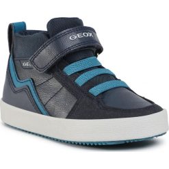 Sneakersy GEOX - J Alonisso B.A J042CA 0BUAF C4076 M Navy/Petrol. Niebieskie trampki chłopięce Geox, bez wzorów, ze skóry ekologicznej, bez zapięcia. Za 239,00 zł.