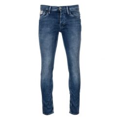 Pepe Jeans Jeansy Męskie Track 31/34 Niebieski. Niebieskie jeansy męskie marki Pepe Jeans, m, bez wzorów, z jeansu. W wyprzedaży za 388,00 zł.