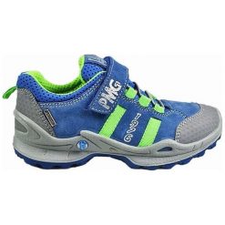 Primigi Tenisówki Chłopięce 25 Niebieski. Niebieskie buty chłopięce sportowe Primigi, bez wzorów, ze skóry, eleganckie, bez zapięcia. Za 302,00 zł.