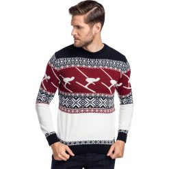 Sweter ERACLIO SWWR000345. Swetry męskie Giacomo Conti, m, bez wzorów, bez kołnierzyka, bez kaptura. Za 299,00 zł.