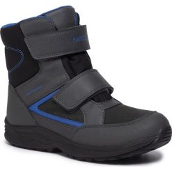 Śniegowce GEOX - Y Kuray B Abx A J94AHA 0MEFU C0245 D Black/Royal. Szare śniegowce chłopięce Geox, bez zapięcia. W wyprzedaży za 239,00 zł.