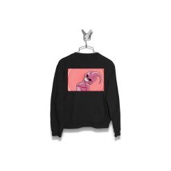 Bluza Usmiechnięty Final Bubu Męska. Czarne bluzy damskie Failfake, s, bez wzorów, bez kołnierzyka, bez rękawów, bez kaptura. Za 170,00 zł.
