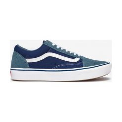 Vans ComfyCush Old Skool Tenisówki Niebieski. Niebieskie trampki męskie Vans, bez wzorów, ze skóry, bez zapięcia. Za 395,95 zł.