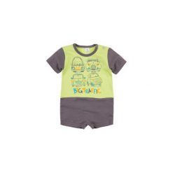 Rampers niemowlęcy. Brązowe śpiochy niemowlęce TXM, bez wzorów. Za 26,99 zł.