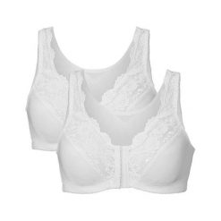 Cellbes Biustonosz Jenny 2 Pack biały female biały 110E. Białe biustonosze Cellbes, w koronkowe wzory, z koronki. Za 159,00 zł.