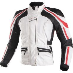 Kurtka turystyczna ADRENALINE LADY TOUR SPORT kolor biały/czarny/czerwony, rozmiar S. Czerwone kurtki sportowe damskie ADRENALINE, s, bez wzorów, z tkaniny, bez kaptura. W wyprzedaży za 279,00 zł.