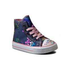 NELLI BLU C17SS233-2. Niebieskie trampki dziewczęce Nelli Blu, bez wzorów, z materiału, bez zapięcia. Za 59,99 zł.