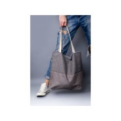 Torebki klasyczne damskie: torba duo szara