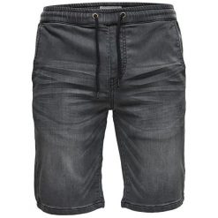 Only&Sons Męskie Spodenki Linus Jog Shorts Szary Pk 9063 Szary Denim (Rozmiar M). Szare spodenki i szorty męskie marki Only&Sons, m, z denimu, krótkie. W wyprzedaży za 101,00 zł.