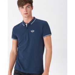 Koszulka polo - Granatowy. Niebieskie koszulki męskie House, s, bez wzorów, bez rękawów. Za 39,99 zł.