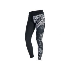 LEGGINSY ZODIAC. Czarne legginsy damskie marki Feelj!, s, z dzianiny, do biegania. Za 189,00 zł.