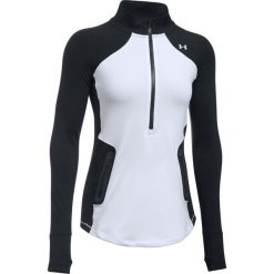 Topy sportowe damskie: Under Armour Koszulka damska Reactor 1/2 Zip biały rozmiar S (1298256-100)