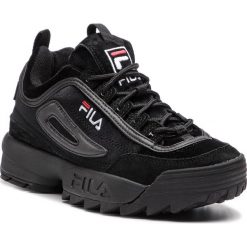 Sneakersy FILA - Disruptor V Low Wmn 1010440.12V Black/Black. Czarne półbuty damskie Fila, ze skóry. W wyprzedaży za 469,00 zł.