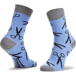 Skarpety Wysokie Męskie FREAK FEET - LNOZ-BLG Niebieski. Niebieskie skarpetki męskie marki Freak Feet, z bawełny. Za 19,99 zł.