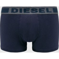 Diesel - Bokserki (3-pack). Niebieskie bokserki męskie Diesel, bez wzorów, z elastanu. W wyprzedaży za 139,90 zł.