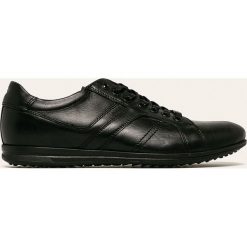 Wojas - Buty skórzane. Czarne sneakersy męskie Wojas, z okrągłym noskiem, bez zapięcia. Za 299,90 zł.