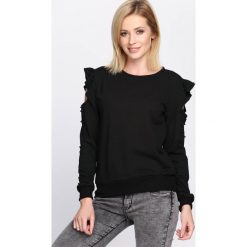 Czarna Bluza Keep Calm. Czarne bluzy damskie Born2be, na jesień, l. Za 54,99 zł.