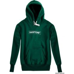 Bluza Męska HOODIE CLASSIC HARPTONE GREEN. Zielone bluzy męskie rozpinane marki Pakamera, m, z długim rękawem, długie. Za 229,00 zł.
