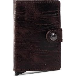 Mały Portfel Męski SECRID - Miniwallet Dutch Martin MDM Cacao/Brown. Pomarańczowe portfele męskie Secrid, bez wzorów, ze skóry. Za 289,00 zł.