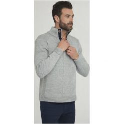 Sir Raymond Tailor Sweter Męski Wave M Szary. Szare swetry klasyczne męskie Sir Raymond Tailor, m, z dzianiny. Za 195,00 zł.