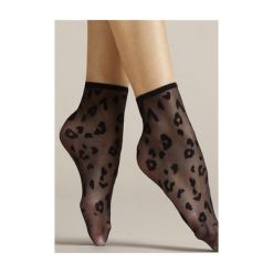 Skarpetki Doria Black 08 DEN. Czarne skarpetki damskie FiORE, bez wzorów. Za 11,90 zł.