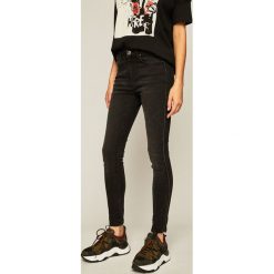 Medicine - Jeansy Tapestry Stripes. Czarne jeansy damskie MEDICINE, bez wzorów, z elastanu. Za 69,90 zł.