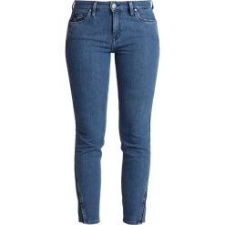 Lee ELLY CROPPED Jeans Skinny Fit piped stonewash. Niebieskie jeansy damskie relaxed fit Lee, z bawełny. Za 349,00 zł.
