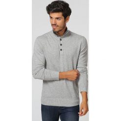Sweter w kolorze szarym. Szare swetry męskie m, z kaszmiru. W wyprzedaży za 179,95 zł.