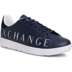 Sneakersy ARMANI EXCHANGE - XUX084 XCC65 00285 Navy. Niebieskie sneakersy męskie Armani Exchange, bez zapięcia. Za 599,00 zł.